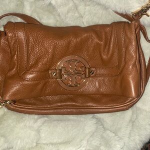 Tory Burch leather handbag, tan